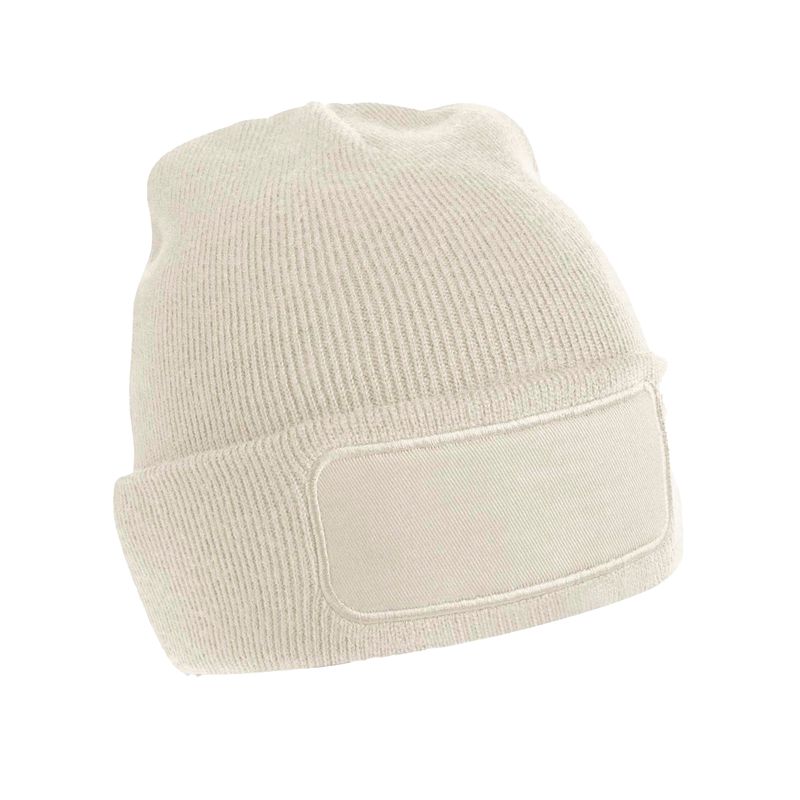 Beechfield Unisex Adult Original Patch Beanie  Almond